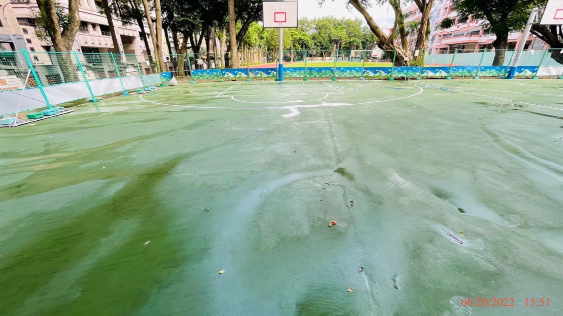 重慶國小球場清洗